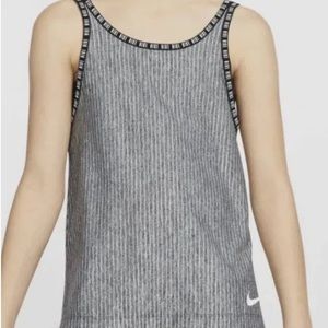 Nike, girls XL tank top, grey/white/black